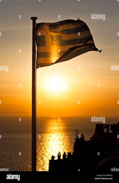 Santorini Flag Hi Res Stock Photography And Images Alamy