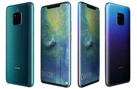 3D Huawei Mate 20 Pro All Colors CGTrader