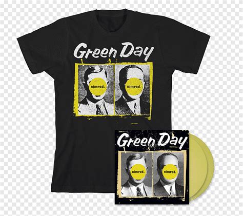 Camiseta Nimrod Green Day Dookie Lp Record Camiseta Camiseta