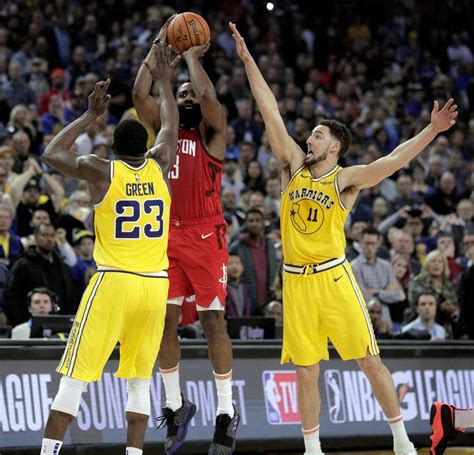 James Harden S Incredible Heroics Lift Rockets Over Warriors In Overtime