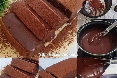 Hanya Menggunakan Bahan Resep Kue Coklat Chocolate Mousse Cake