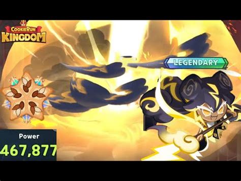 Stormbringer Cookie Max Lvl Quick Review Cookie Run Kingdom YouTube