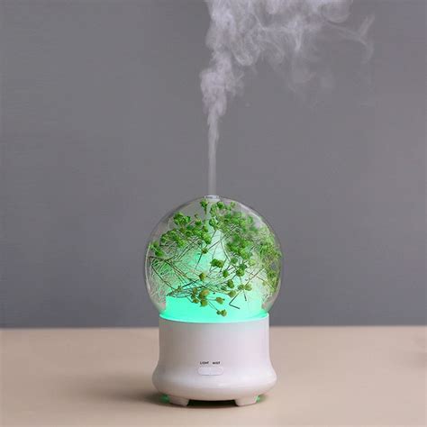 2019 Creative Crystal Ball Aromatherapy Essential Oil Diffuser Ultrasonic Cool Mist Air Aroma