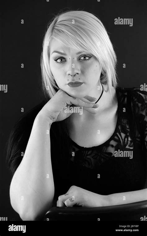 Black And White Portraits Stock Photo Alamy