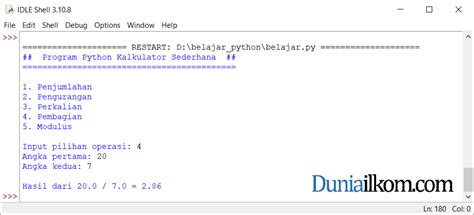 Easy 19 Cara Membuat Kalkulator Sederhana Dengan Python Terbaru