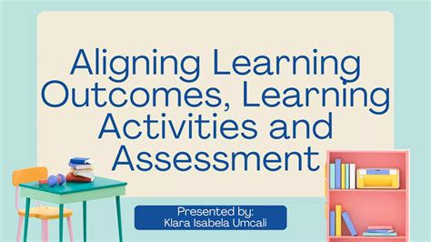 Report Aligning Learning Outcomes Learning Activities And Assessment Pptx