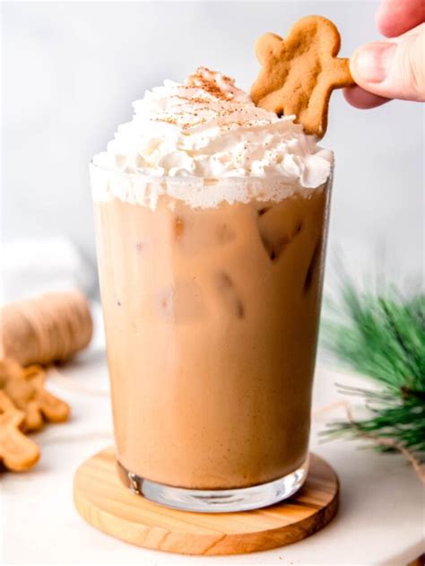 Gingerbread Oat Milk Chai Latte