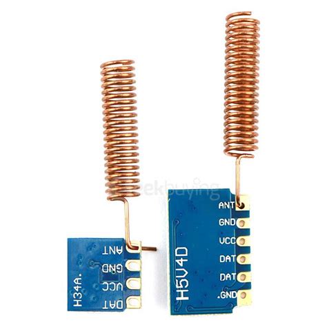 Mini RF Transmitter Receiver Module 433MHz Wireless Link Kit