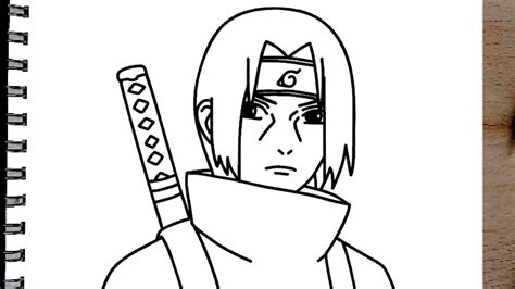 Comment Dessiner Itachi Anbu Tape Par Tape Youtube