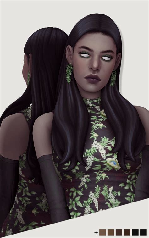 Luutzi Karmina Female Hair Updated Ea Mesh Edit The New Maxis