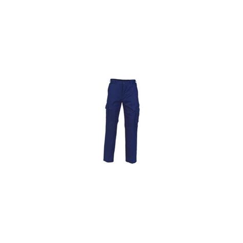 Dnc Lightweight Cotton Cargo Pants Navy 87r