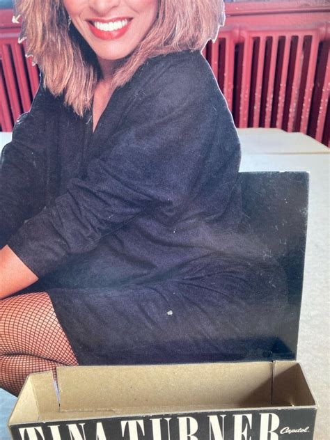 Tina Turner Original 1984 Cutout Retail Promo Display With Cassette