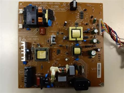 CARTE ALIMENTATION PUISSANCE TV Philips 32pfl3605h 12 715g3816 P03 H20