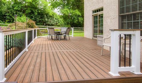 Capped Composite Deck Project In Wayne Pa Stumps Decks And Porches