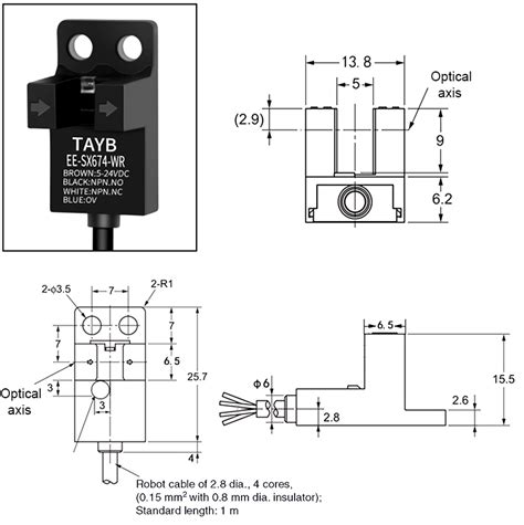 Sensors Ee Sx Wr Slot Type Opto Sensor