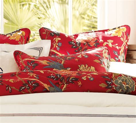 Pottery Barn Brighton Pattern Pillows Oriental Home Pillows Duvet