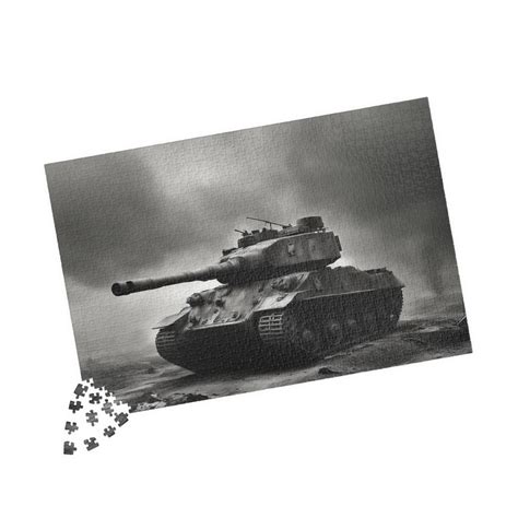 Ww2 Tank Battlefield Jigsaw Puzzle Ww2 Puzzle World War 2 Puzzle Puzzle