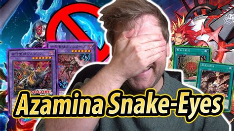 Azamina Snake Eyes Is Broken Youtube