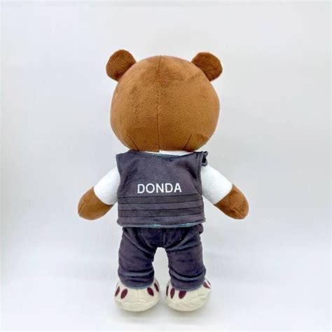 Kanye West Graduation Bear Plush Molly Hearts