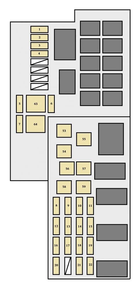 Toyota Camry 2004 2006 Fuse Box Diagram Auto Genius