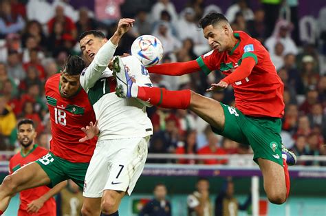 Cristiano Ronaldo Portugal Eliminated By Morocco At World Cup