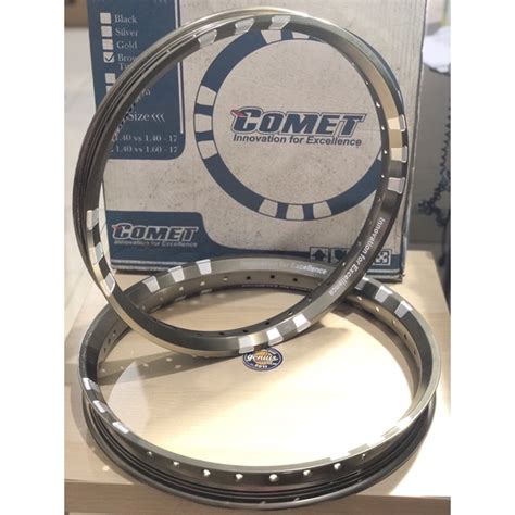 Jual Velg Comet W Shape Ring Brown Series Shopee Indonesia