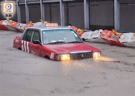 香港紅色暴雨警告！爆淹水災情下午停課 已逾百汽車泡湯 兩岸 中時新聞網