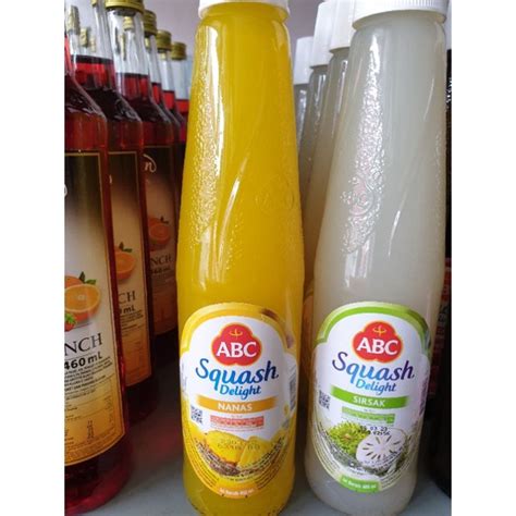 Jual Abc Squash Delight Sirup 460ml Shopee Indonesia