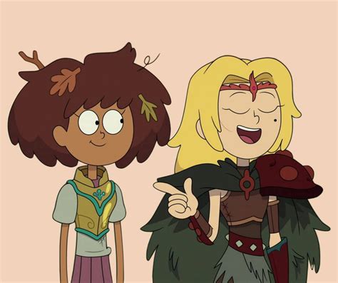 Amphibia Anne and Sasha render by Bigonezhau-wu31 on DeviantArt