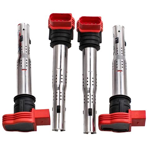 4pcs Ignition Coil Pack 06e905115c 06e905115e For Audi A4 A5 A6 A8 Q7 Q5ignition Coil Aliexpress