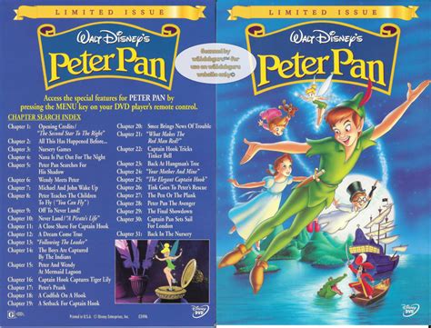 Peter Pan Dvd Menu