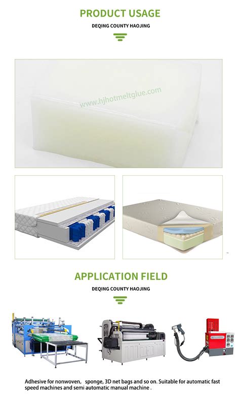 Environment Friendly Hot Melt Adhesive For D Mattress Assembly With