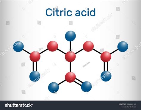 Citric Acid Structure