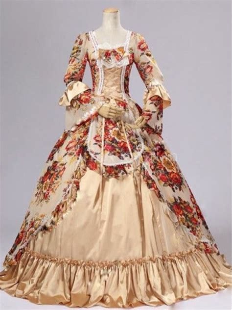 Historical Th Century Marie Antoinette Inspired Rococo Dress Prom