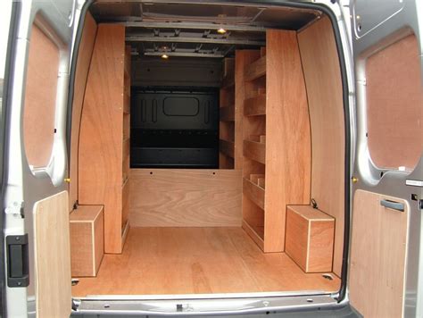 Ford Transit Mwb Mr Removable Midway Half Bulkhead Nearside And Offside Shelving And Sliding