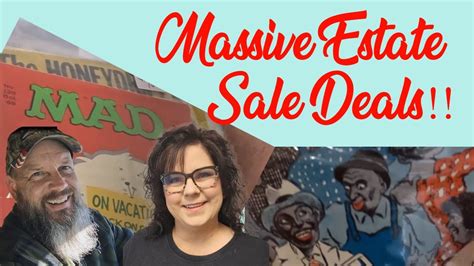 Massive Estate Sale Deals Best Estate Sale Finds Estate Sale Bulk