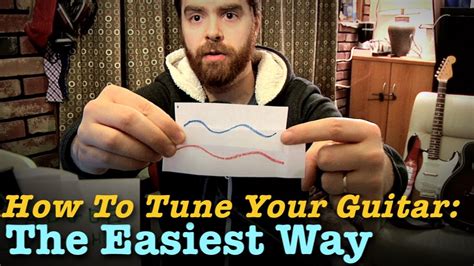 How To Tune Your Guitar The Easiest Way Youtube