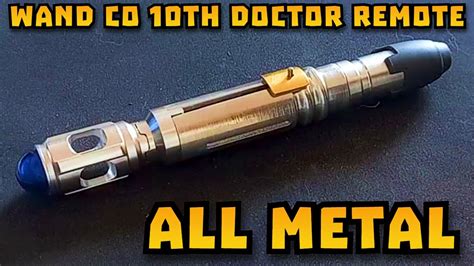 10th Doctor Sonic Screwdriver Wand Company Remote Metal Conversion Kit