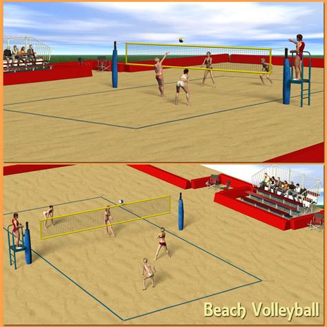 Beach Volleyball Set