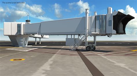 Airport Passenger Boarding Bridge 3d Model 99 Max Obj Ma Fbx C4d Blend 3ds Free3d