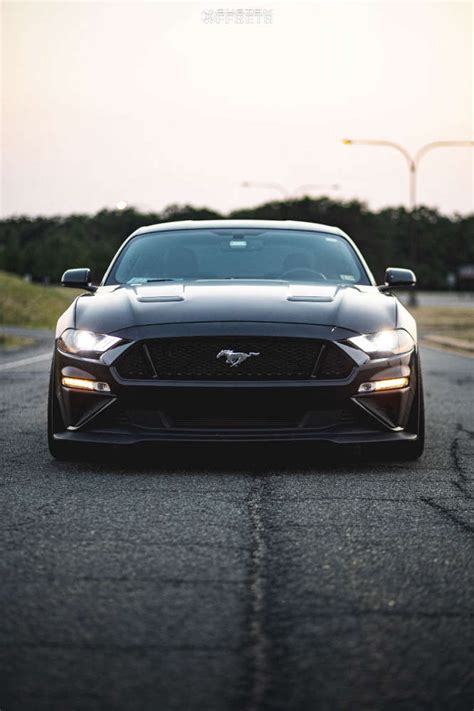 2020 Ford Mustang With 19x11 26 Apex Sm 10 And 305 30R19 Michelin Pilot