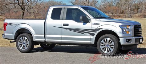 Ford F Stripes And Vinyl Graphics Apollo Door Decals M