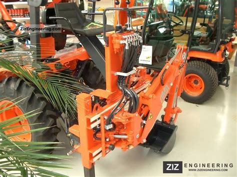 Kubota BX tractor with front loader and backhoe 2007 Agricultural Tractor Photo and Specs