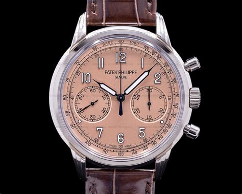 Patek Philippe G G White Gold Chronograph Unpolished Crisp