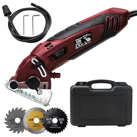 Buy Mini Circular Saw Set,Multi-Function Professional Compact Circular Saw with 3 Carbide Tipped ...