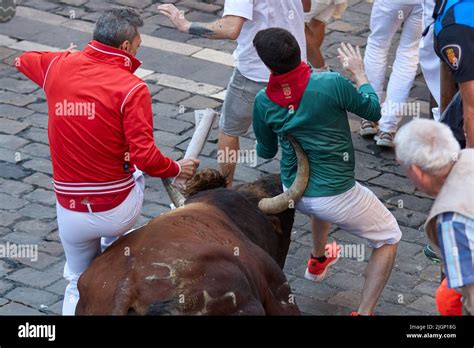 6 stierlauf von pamplona Fotos und Bildmaterial in hoher Auflösung