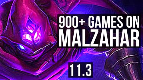 Malzahar Vs Akali Mid M Mastery Games Kr Diamond