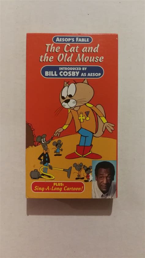 AESOP S FABLES THE CAT AND THE OLD MOUSE VHS BILL COSBY EBay