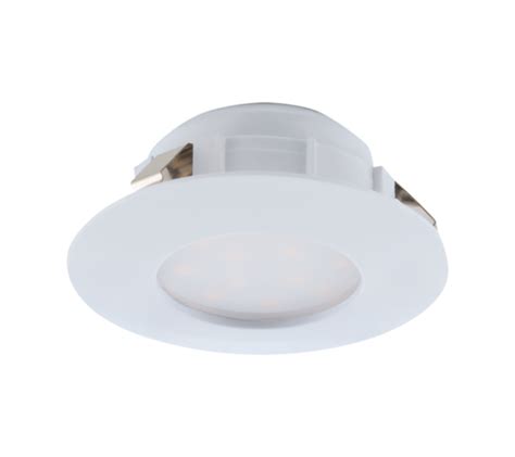 Encastrable Pineda Ø78mm plastique blanc led 3x6w EGLO Mr Bricolage