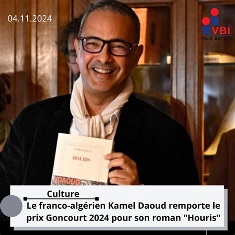 Le franco algérien Kamel Daoud remporte le prix Goncourt 2024 pour son